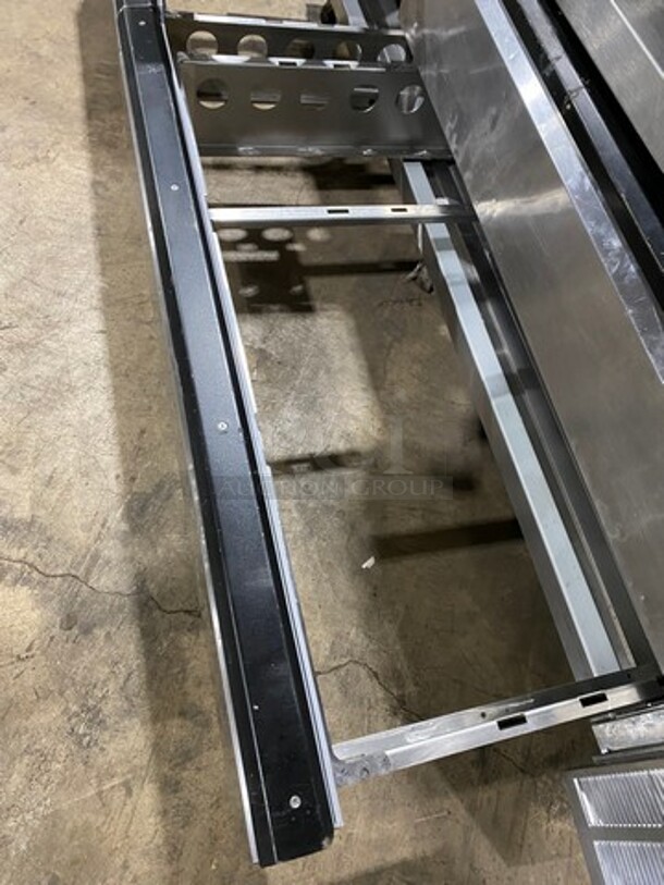 Silver King Commercial Refrigerated Chefs Base! With 4 Drawer Storage Space! All Stainless Steel! On Casters! Model: SKRCB84H SN: SAJE68785A 115V 60HZ 1 Phase - Image 6 of 9