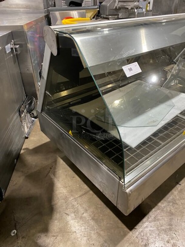Henny Penny Commercial Countertop Electric Powered Heated Food Display Case Merchandiser! With Rear Access Sliding Doors! Stainless Steel Body! Model: HMR105 SN: HA1305063 120/208V 60HZ 1 Phase - Image 2 of 12