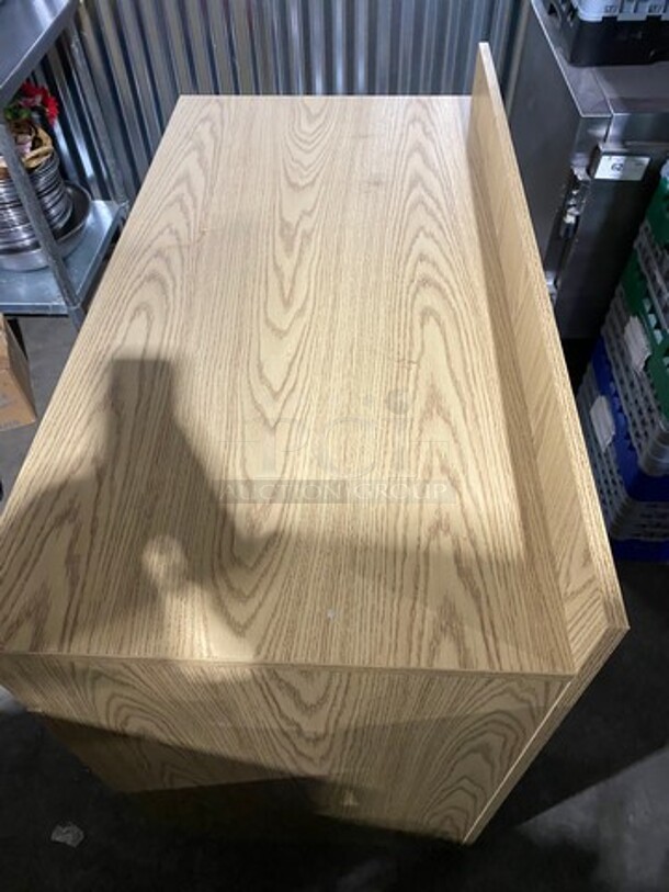 Custom Made Work Top Cabinet! With 2 Drawer And 2 Door Storage Space Underneath! - Image 8 of 8