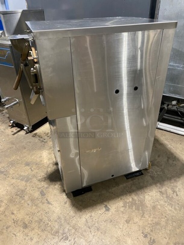 Emery Thompson Commercial Floor Style Batch Freezer! All Stainless Steel! On Casters! Model 20NW Serial 29377! 220V 3 Phase!  - Image 3 of 11