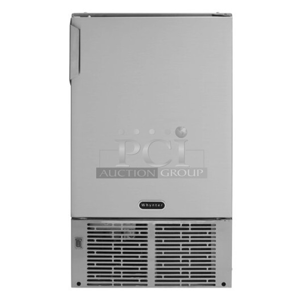 BRAND NEW SCRATCH AND DENT! Whynter MIM-14231SS Stainless Steel 14” Undercounter Automatic Marine Ice Maker 23lb Daily Output. 115 Volts, 1 Phase. Tested and Working! - Item #1113163