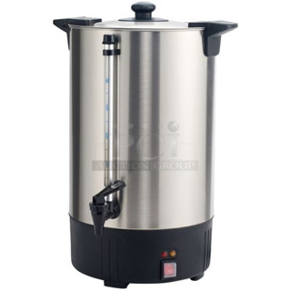 BRAND NEW IN BOX! Winco EWB-100A Stainless Steel Hot Water Dispenser
