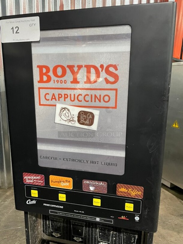 Curtis Metal Commercial Countertop Cappuccino Machine! MODEL PC4DC11011 SN: 10406965 120V 1PH - Image 5 of 11