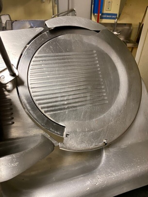 Berkel Commercial Countertop Deli/ Meat Slicer! All Stainless Steel! WORKING WHEN REMOVED! - Image 5 of 7