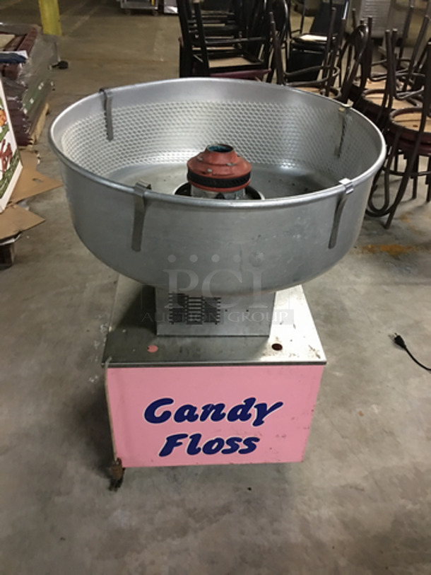 AWESOME! Gold Medal Commercial Cotton Candy/Candy Floss Machine! Electric Powered! All Stainless Steel! Model: 3017SS SN: 25206 120V 60HZ - Image 3 of 8