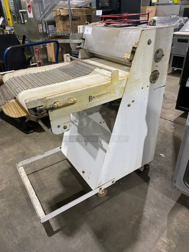 Bloemhof Commercial Dough Sheeter/Molder! On Casters! WORKING WHEN REMOVED! Model: 860L1 SN: 111791 220V 60HZ 1 Phase - Image 3 of 9