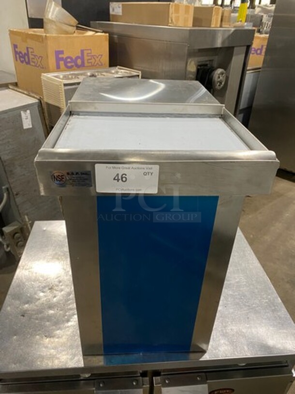 Commercial Drop In Ice Bin! Solid Stainless Steel! - Image 1 of 5