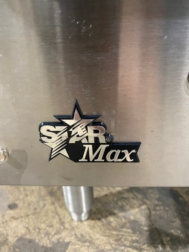 NEW! OUT OF THE BOX! Star Max Commercial Countertop Electric Powered Mirror Shine Flat Top Griddle! With Back And Side Splashes! All Stainless Steel! On Small Legs! - Image 8 of 11