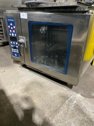 Alto Shaam Commercial Combitherm Convection Oven! All Stainless Steel! On Legs! Model: 7.14ESI SN: 701637000 208/240V 60HZ 3 Phase