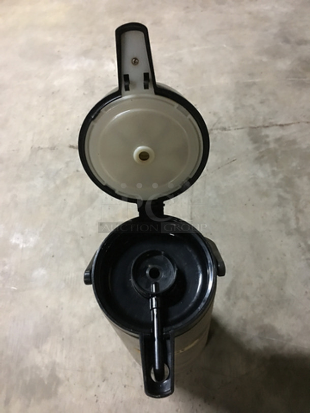 1 Coffee Holder/Dispenser! 2 Creamer/Milk Dispensers! All Have Stainless Steel Body! - Image 3 of 5