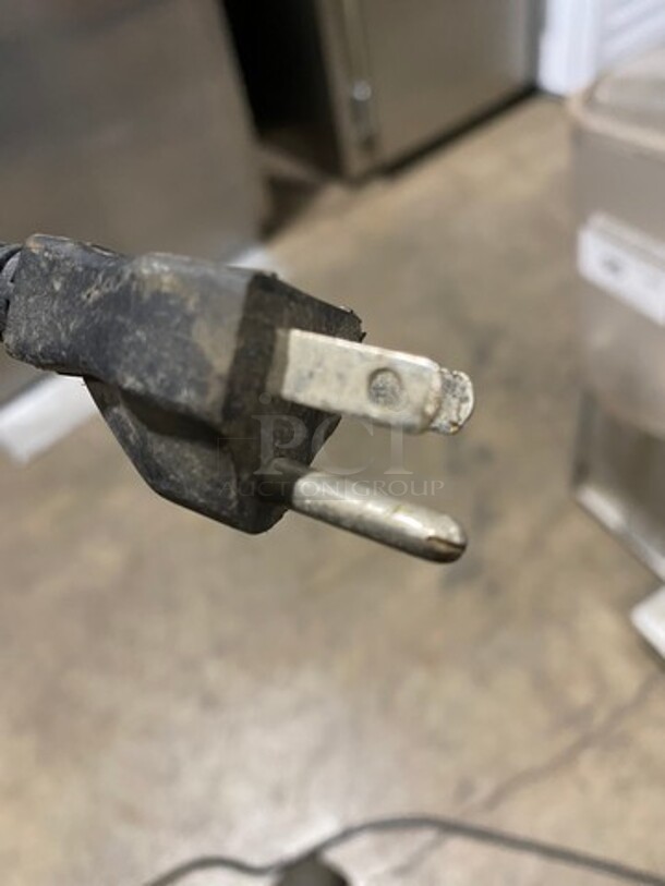 Crathco Commercial Countertop 3 Hopper Beverage Dispenser! Clear Poly Jugs! Stainless Steel Body! Model: D353 SN: T180261 115V 60HZ 1 Phase - Image 8 of 8