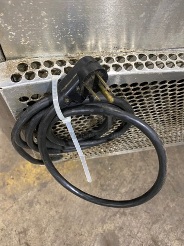 True Commercial 2 Door Lowboy/Worktop Cooler! All Stainless Steel! WORKING WHEN REMOVED! Model: TUC3634 SN: 7054882 115V 60HZ 1 Phase - Image 7 of 7