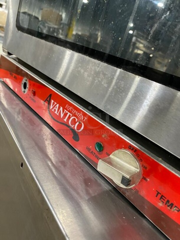 AVANTCO Commercial 1/2 Size Convection Oven! All Stainless Steel! Model 177CO16120!  1500Watts 120V 1Phase - Image 6 of 8