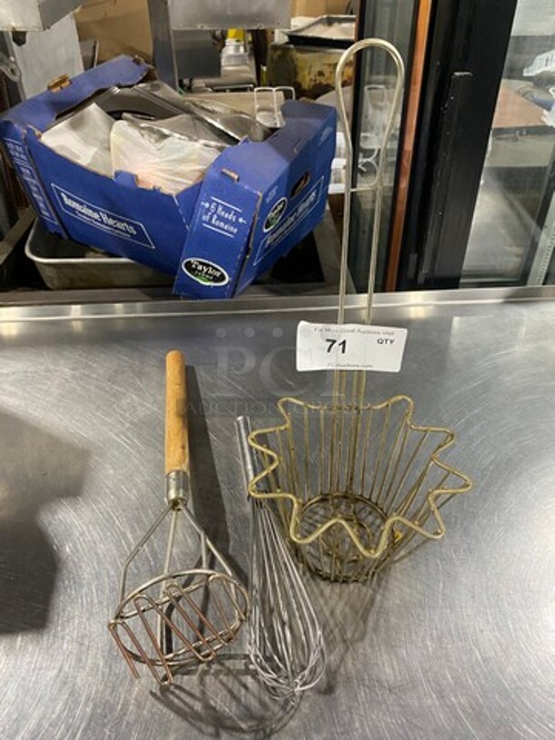 ALL ONE MONEY! MISCELLANEOUS! Includes Handheld Whisk And More!