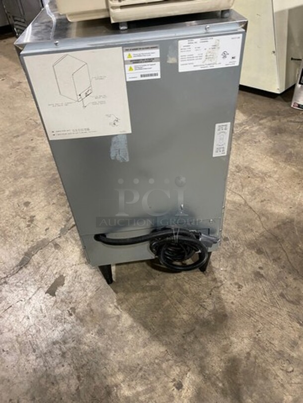 Manitowoc Commercial Undercounter Ice Maker Machine! All Stainless Steel! On Legs! Model: UDE0065A161B SN: 310468994 115V 60HZ 1 Phase - Image 4 of 8