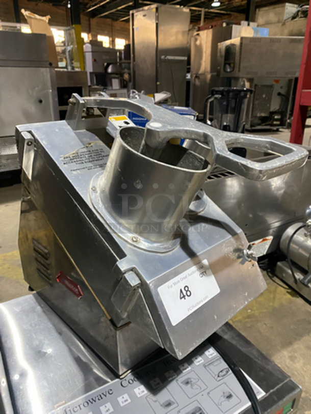 Fleetwood Commercial Countertop Vegetable Slicer! All Stainless Steel! Model: MASTERSKY SN: 000006 - Image 3 of 8