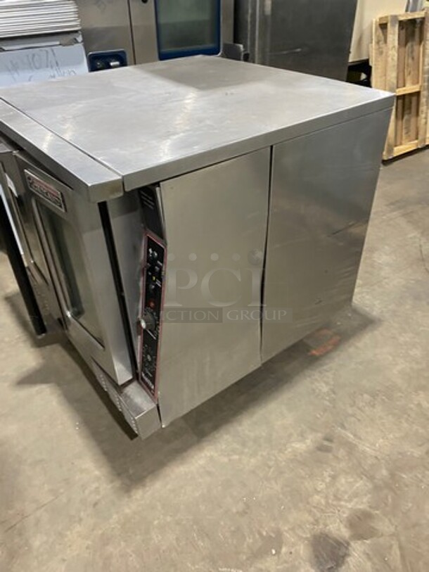 SWEET! Garland Master 200 SERIES Commercial Natural Gas Powered Convection Oven! With View Through Doors! Metal Oven Racks! All Stainless Steel! - Image 3 of 8