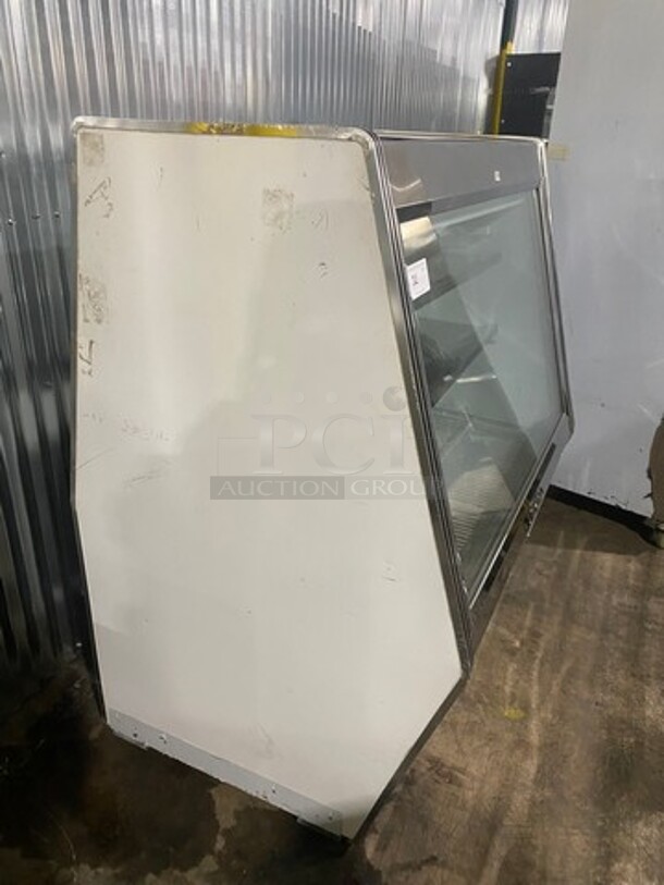 Marc Refrigeration Deli Display Case! Stainless Steel! MODEL MDL4S/C SN:160357 115V 1PH! - Image 4 of 10