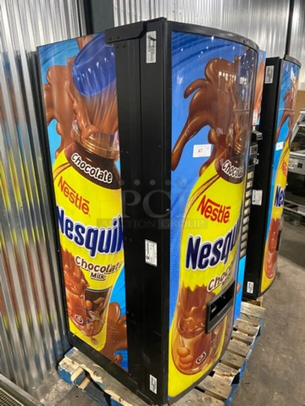 Royal Vendors Commercial Drink Vending Machine! 10 Drink Selections! With Bill And Coin Acceptor! Suitable For Indoor And Outdoor Use! Model: RVCDE65010 SN: 200329FA00057 115V 60HZ 1 Phase - Image 3 of 9