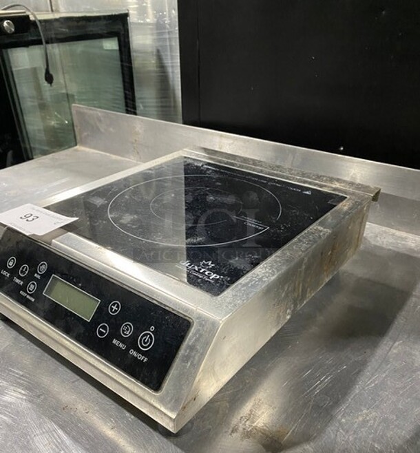 2021 Secura Stainless Steel Commercial Countertop Electric Powered Single Burner Induction Range! MODEL BT-C35-D SN: S5Q3 120v 1ph - Image 2 of 7