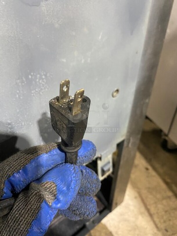 LATE MODEL! 2018 Leader Commercial Refrigerated Mega Top Sandwich Prep Table! With Commercial Cutting Board! With 2 Door Storage Space Underneath! All Stainless Steel! On Casters! Model: LM48S/C SN: GB02M1312B 115V 60HZ 1 Phase - Image 11 of 11