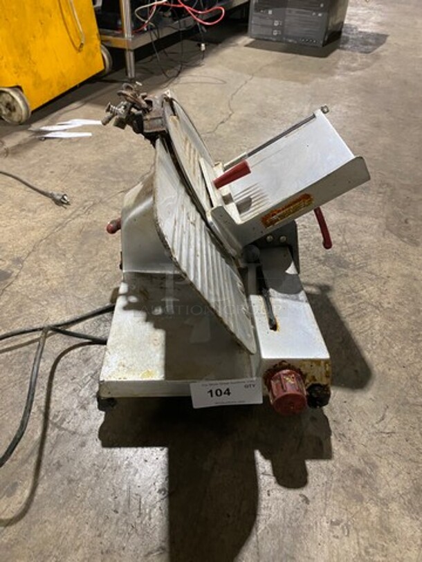 Berkel Commercial Countertop Deli/ Meat Slicer! All Stainless Steel! Model: REM301 SN: 00578 115V 60HZ 1 Phase - Image 1 of 8