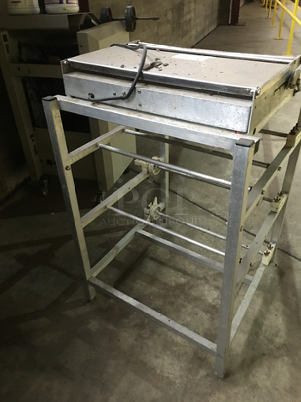 Commercial Food Sealer Machine! Stainless Steel! On Legs! - Image 3 of 8