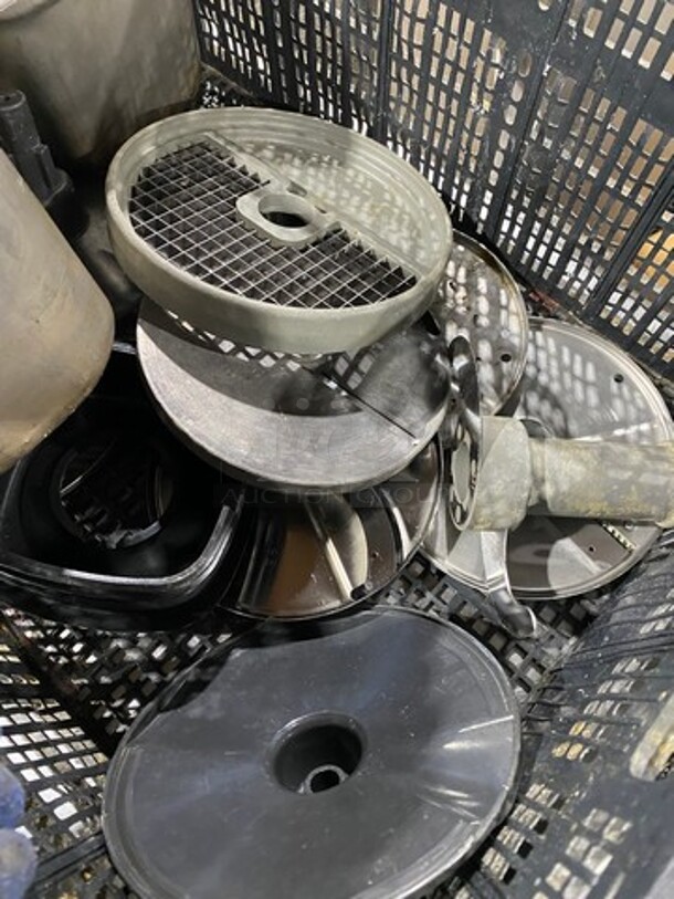 ALL ONE MONEY! MISCELLANEOUS! Includes Assorted Size Commercial Steam Table/ Prep Table Food Pans, Assorted Slicer/ Cutter Attachments! - Image 3 of 5