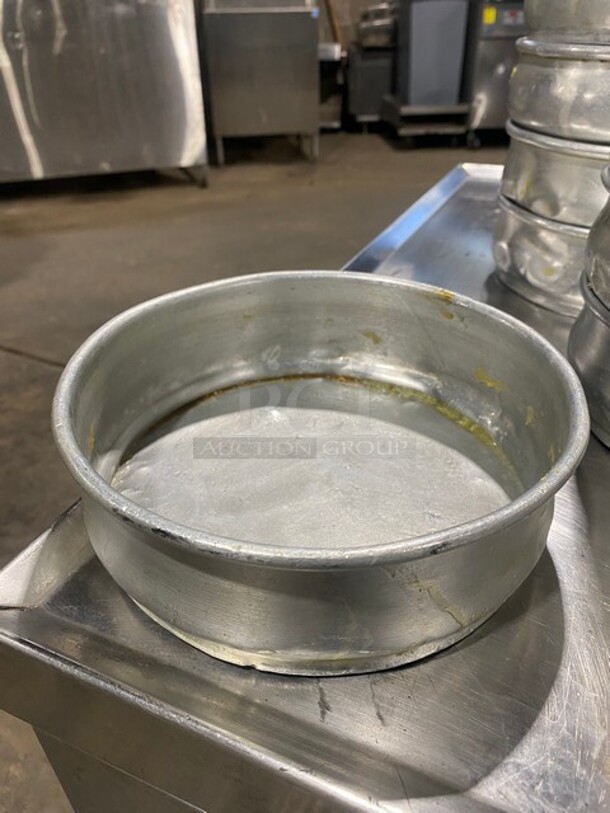 Polished Aluminum Round Dough Pans! 10X Your Bid! - Image 2 of 5
