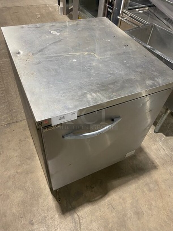 Ikon Commercial Single Door Lowboy/Worktop Cooler! With Poly Coated Racks! All Stainless Steel! Model KUC27 SN: KUC279026232 115V 1PH - Image 9 of 10