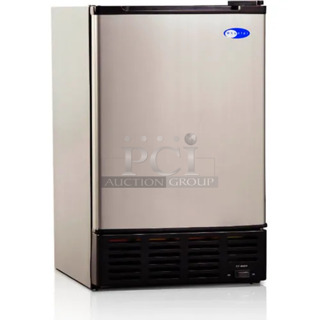 BRAND NEW SCRATCH AND DENT! Whynter UIM-155 15" Built In Ice Maker Machine Stainless Steel 12lb. 115 Volts, 1 Phase. Tested and Working!