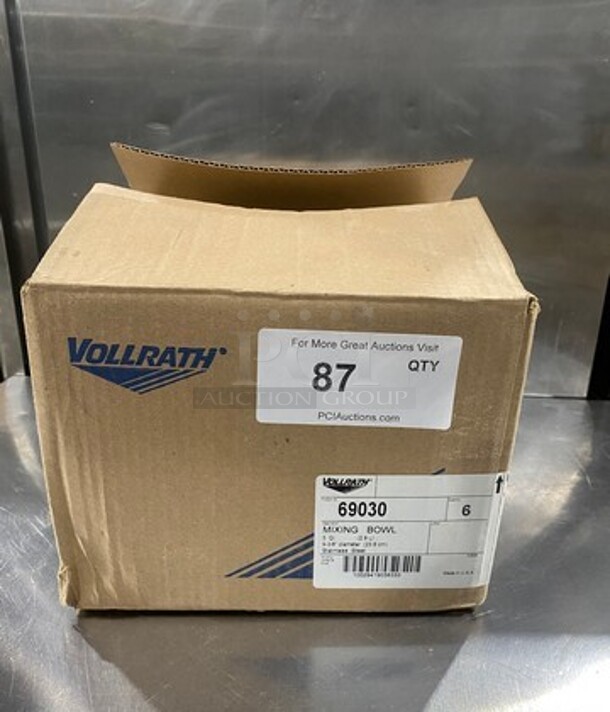 NEW! IN THE BOX! Vollrath Stainless Steel Mixing Bowls! - Image 1 of 6