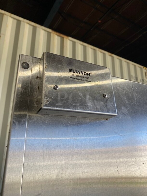 Eliason Stainless Steel 18" Commercial Swinging Doors!  - Image 3 of 3