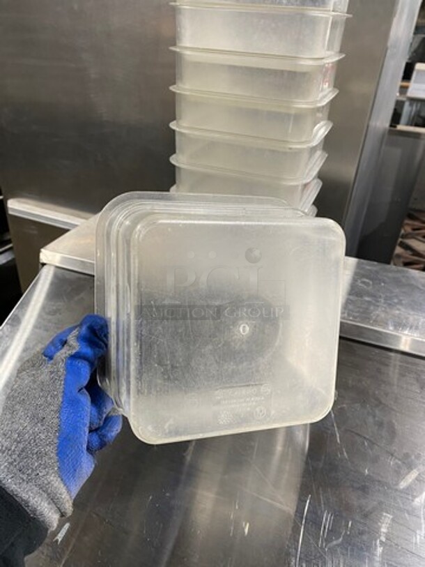 Cambro Clear Poly Food Containers! 9x Your Bid! - Image 5 of 8