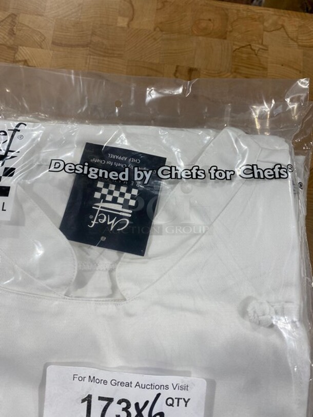 NEW! Chef Revival Ladies Knife Steel Jacket! Size 3x! 6x Bid! - Image 3 of 4