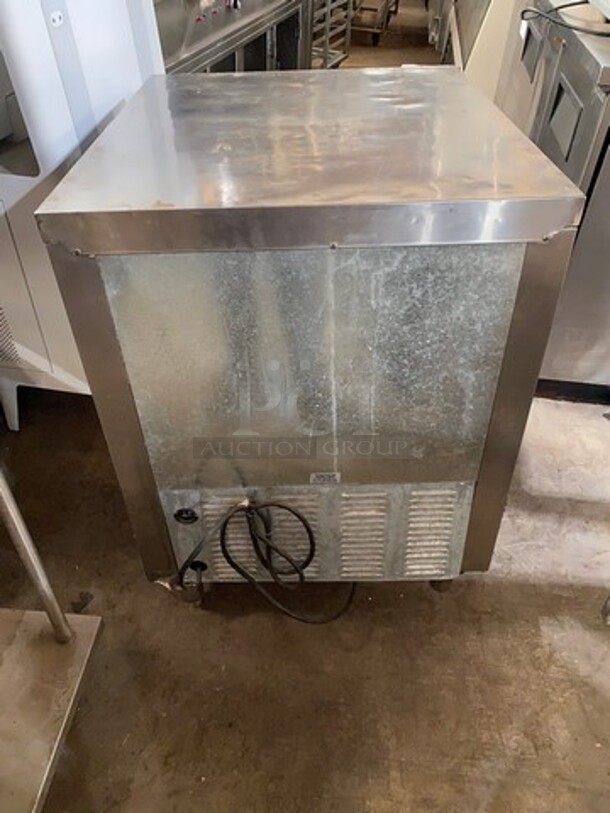 Leader Commercial Single Door Lowboy/Worktop Cooler! All Stainless Steel! On Legs! Model: NSFB27 SN: NK041096 115V 60HZ 1 Phase - Image 4 of 7