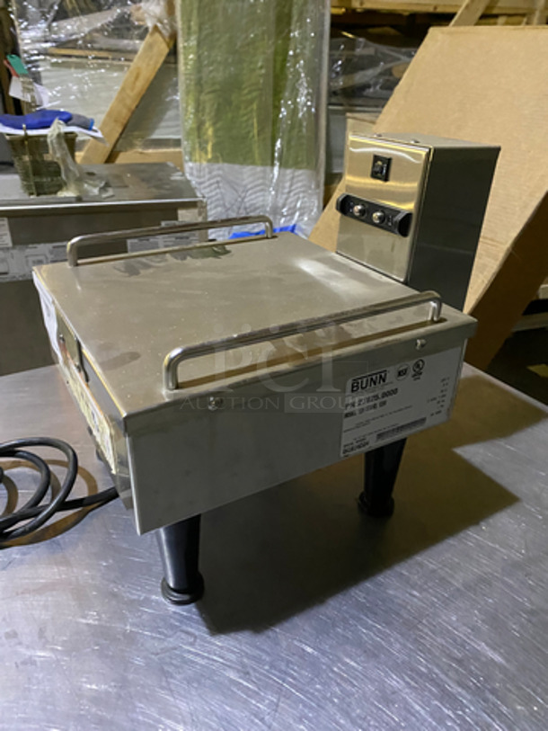 Bunn Commercial Countertop Single Coffee Warming/Holding Station! All Stainless Steel! On Legs! Model: 1SHSTAND SN: RW10146584 120V 60HZ 1 Phase - Image 2 of 7