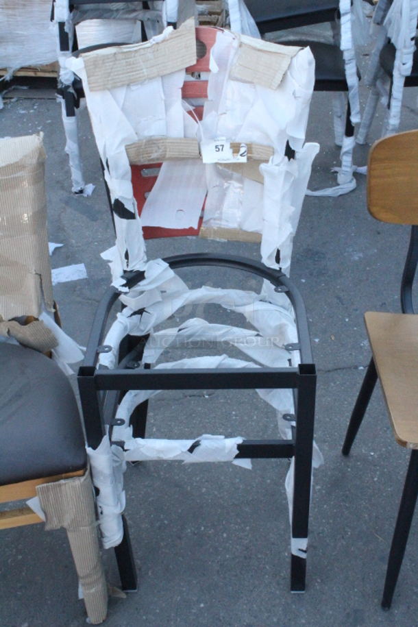 BRAND NEW SCRATCH & DENT! Wood & Metal Framed Chairs. Various sizes and styles. 8x your bid - Image 3 of 7