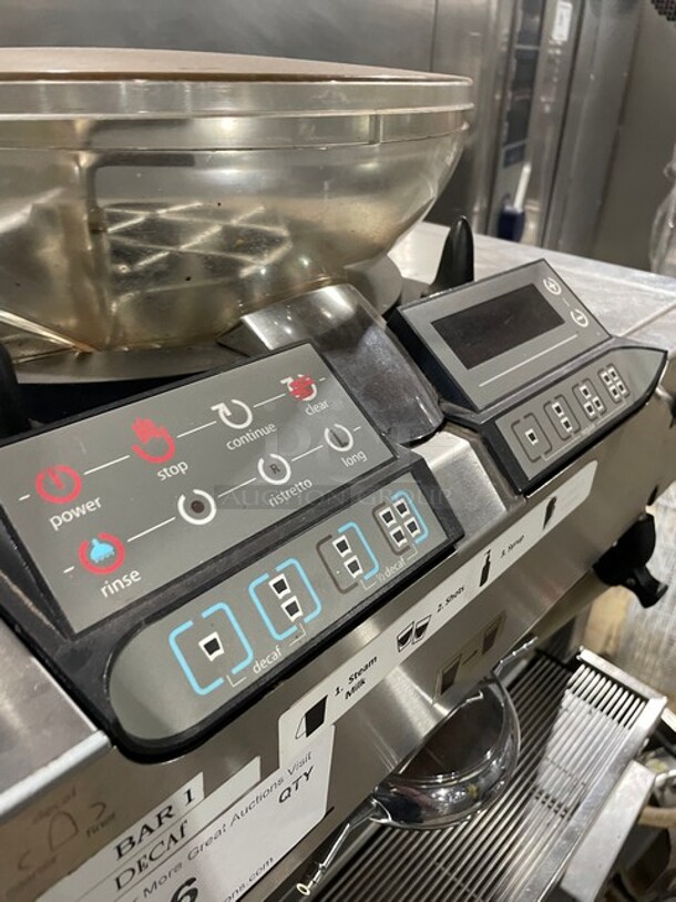 Mastrena Starbucks Style Commercial Stainless Steel Countertop Automatic Espresso Machine! With Grinder! 208V! Model: CS2 SN: 40-147728! - Image 6 of 10