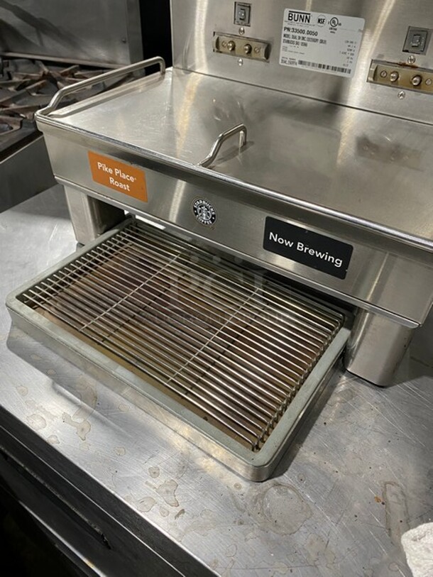 BUNN! All Stainless Steel! Dual Coffee Brewer/Dispenser! 120/208V! 60HZ! 1 Phase! - Image 7 of 10