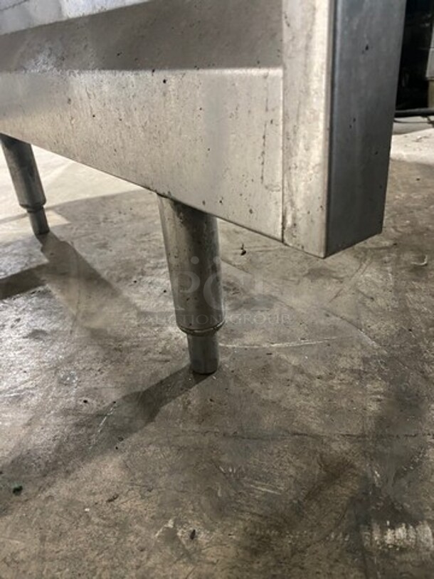 Stainless Steel Sink Single Compartment  Sink! With Back And Side Splashes! - Image 7 of 7