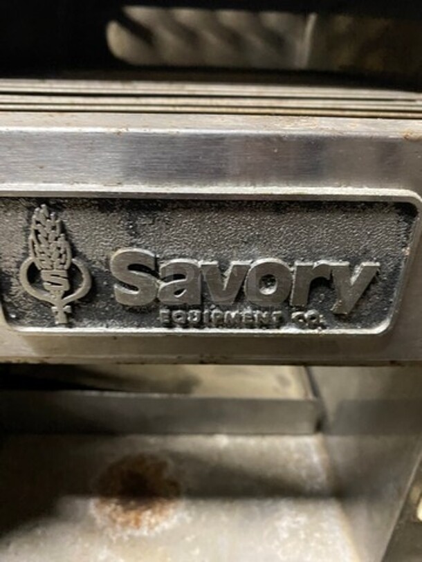 Savory Commercial Countertop Conveyor Toaster Oven! All Stainless Steel! Model: RT2VS SN: 6116626 208V 60HZ 1 Phase - Image 6 of 10