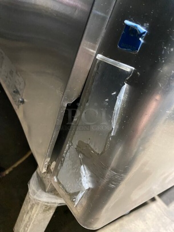 BEAUTIFUL! Rational Commercial Natural Gas Powered Combi Convection Oven! With View Through Door! With Digital Touch Controls! All Stainless Steel! On Legs! - Image 10 of 11