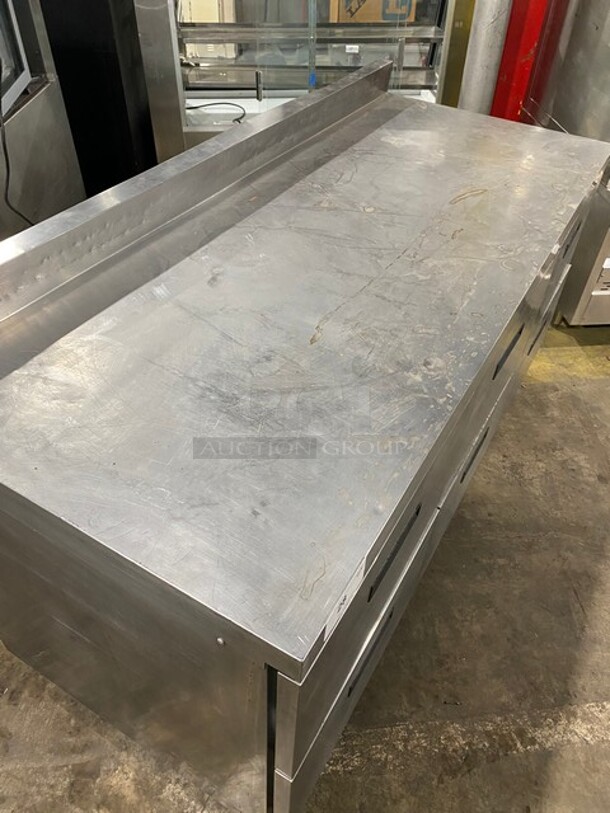 Delfield All Stainless Steel Refrigerated 6 Drawer Lowboy/Worktop Cooler! MN:STD4472 Serial 1411152001132! 115V 60HZ 1Phase! On Casters! - Image 8 of 10