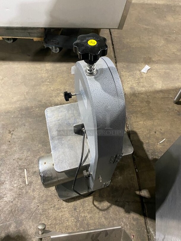 WOW! All Stainless Steel Countertop Bone Saw Machine! Model JG210! 110V!  - Image 4 of 9