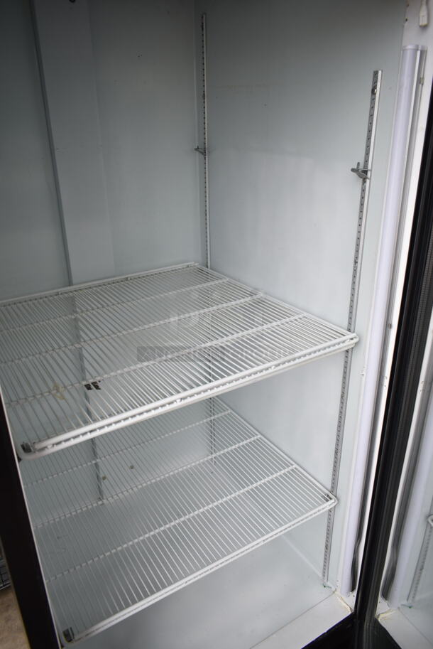 Beverage Air MT27 Metal Commercial Single Door Reach In Cooler Merchandiser w/ Poly Coated Racks. 115 Volts, 1 Phase. Tested and Working! - Image 2 of 3