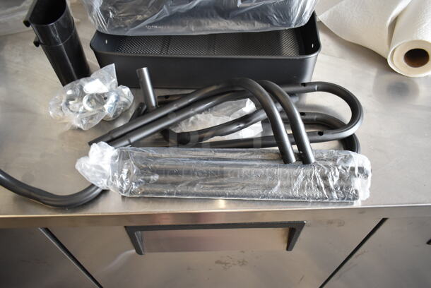 BRAND NEW SCRATCH AND DENT! Black Multi Tier Rack - Image 7 of 10