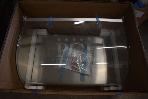 BRAND NEW IN BOX! KoolMore Commercial Glass Countertop Display Case. Back Door Is Missing. 22x14x13. - Image 4 of 6