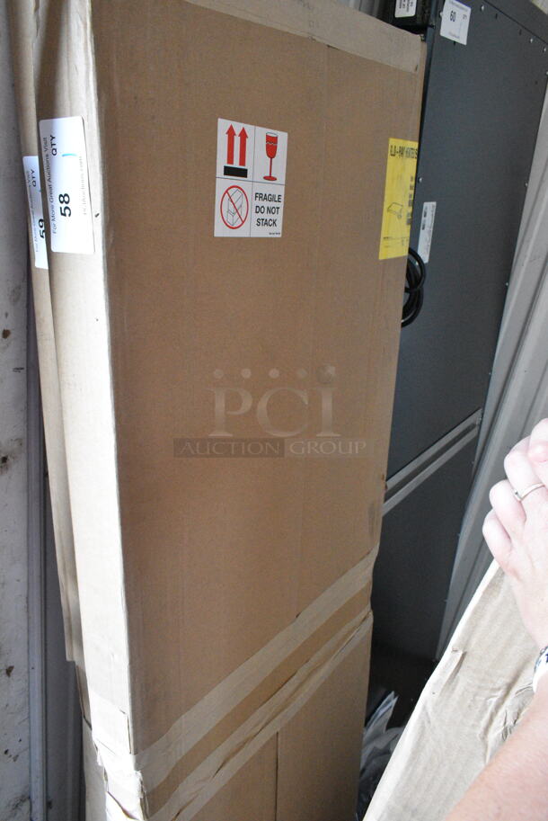 BRAND NEW IN BOX! Hatco GRS-60-H 60" x 17 1/2" Glo-Ray Stainless Steel Portable Heated Shelf Warmer. 120 Volts, 1 Phase.  - Image 2 of 3