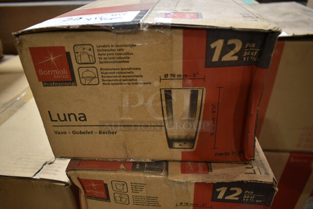 12 Boxes of 12 BRAND NEW IN BOX! Bormioli Rocco Professional 4926Q171 11-1/2 oz Beverage Glasses. 12 Times Your Bid! - Image 4 of 4
